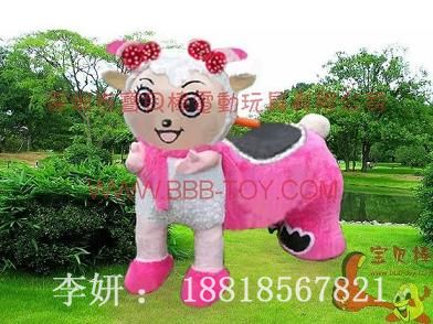 供应小孩电动玩具车，毛绒动物电瓶车